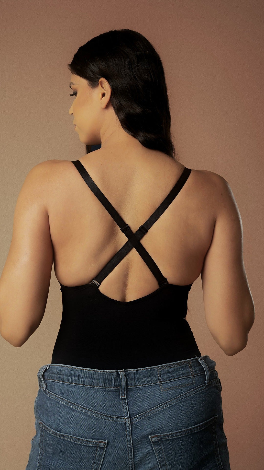 Multi-wear Full Body Shaping Body Kontur with Adustable Straps
